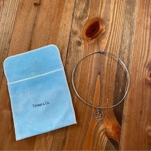 Vintage Tiffany Heart Pendant & Collar